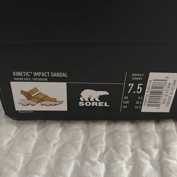 Sorel Dioxide Gold Kinetic Impact Sandals - Picture 3 of 8
